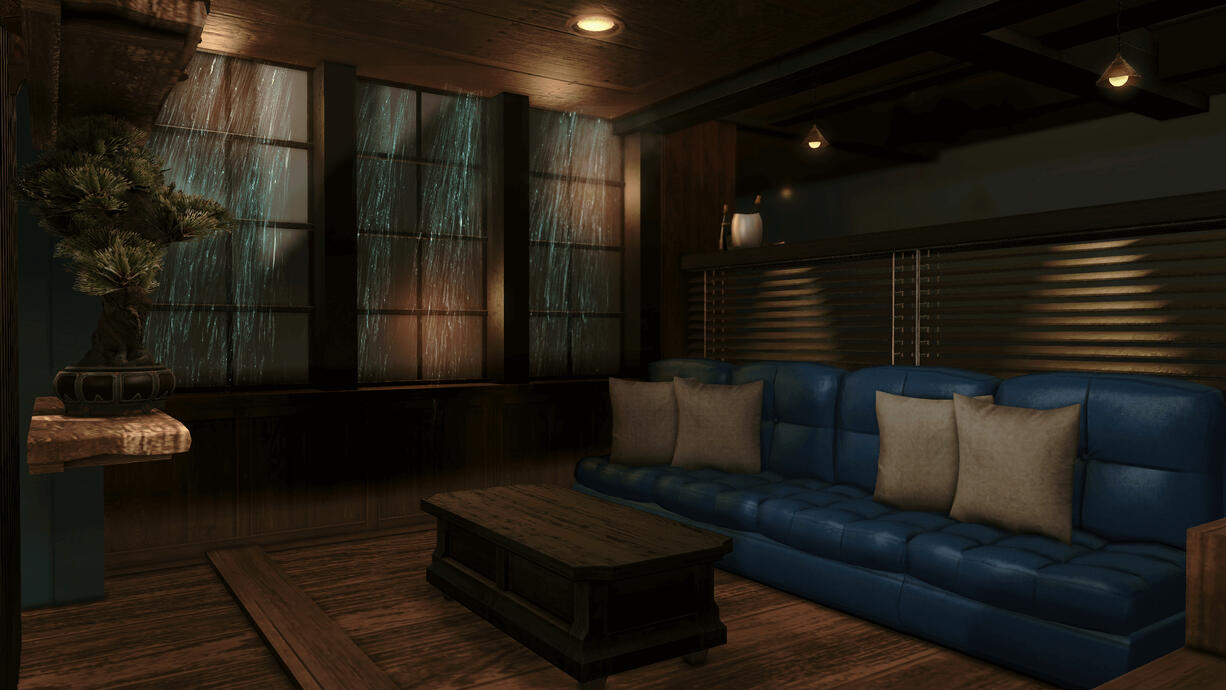 Rainy Day Modern Basement Only