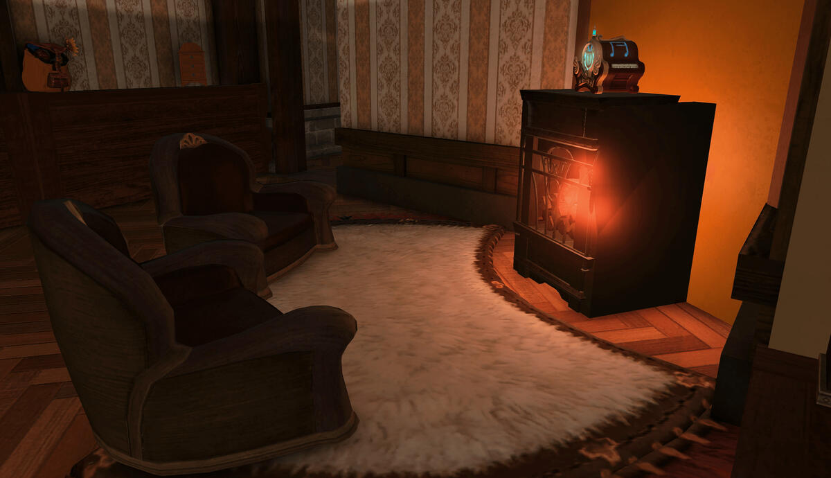 Living room seating area