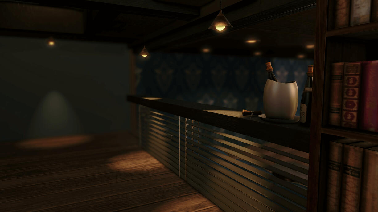 Raised Hallway & Standing Area