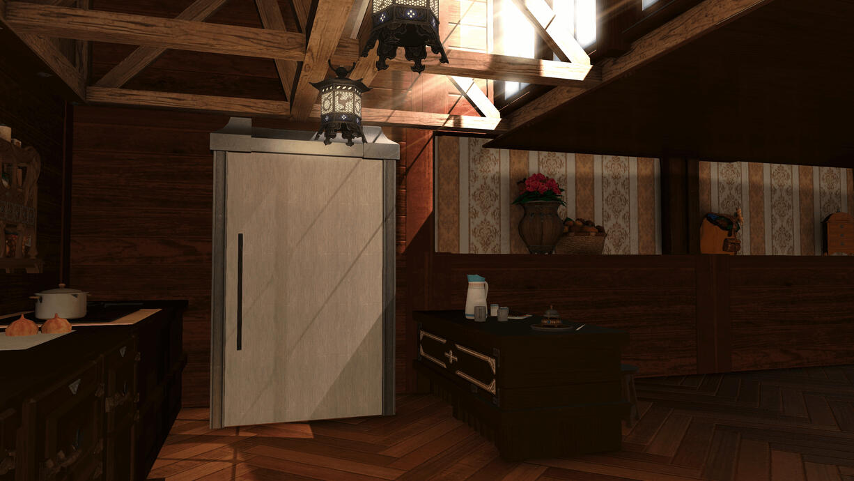 Refrigerator and island